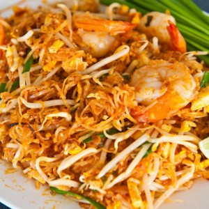 Pad Thai Thailand Stir Fry Noodles Shrimp © Tratong | Dreamstime 22909225