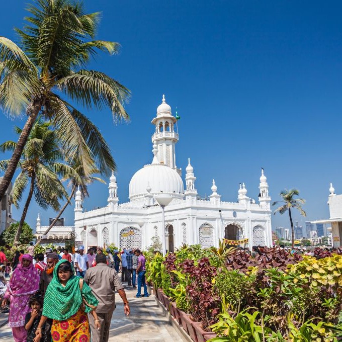 Haji Ali Dargah, outside Mumbai, India © Saiko3p | Dreamstime 50526195