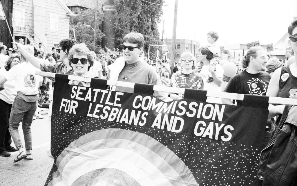 The Commission for Lesbians & Gays at Seattle Pride '93 in Washington State © J | Flickr