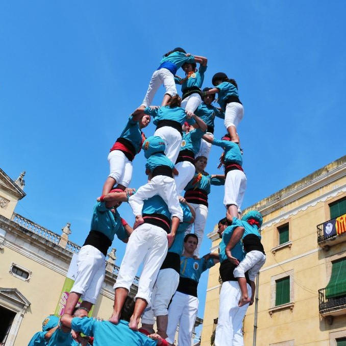 Los Concurs de Castells, Tarragona, Spain © Juan Moyano | Dreamstime