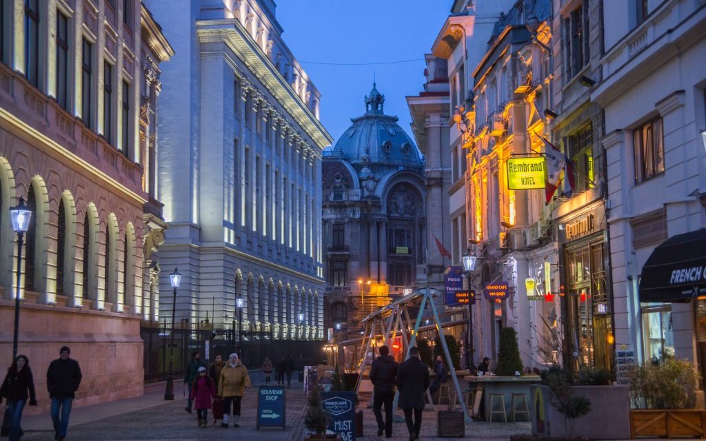Old Town Bucharest, Romania © Viorel Dudau | Dreamstime 50704701