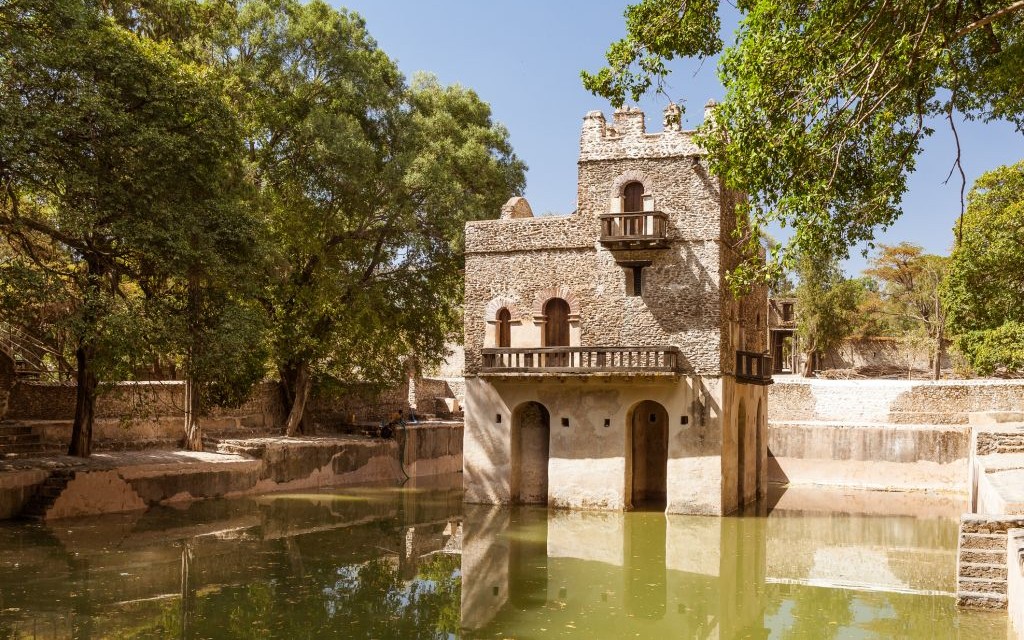 Fasilides' Bath, Gondar, Ethiopia © Sylvain Naessens | Dreamstime 38292294