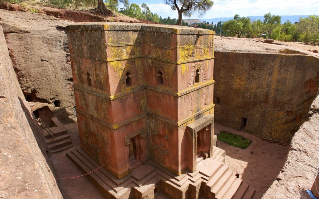 Rock-Hewn Church of Lalibela, Ethiopia © Dmitry Chulov | Dreamstime 47325447